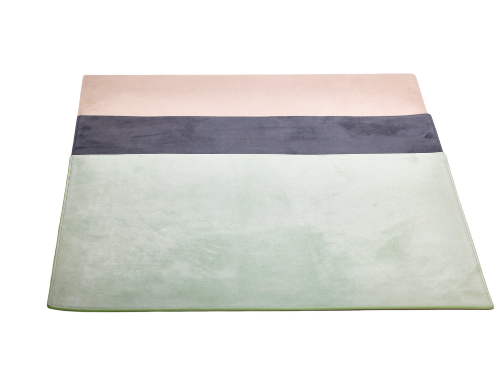 Large double-sided Lamb Suede jewelry display mat
