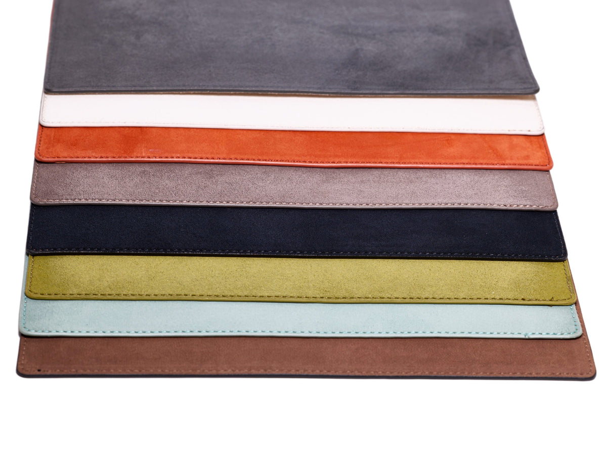 Medium double-sided Lamb Suede jewelry display mat